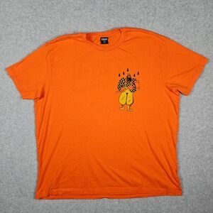 CC Filson (Men's XXXL) Orange Graphic T-Shirt Lumberjack Short Sleeve Cotton Tee